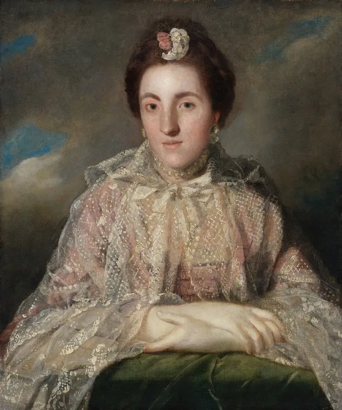 Portrait Of Mrs William Fortescue 1733 1820 Later Countess Of Clermont