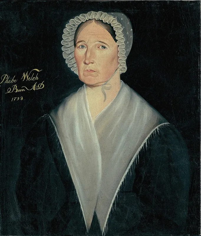 Portrait Of Mrs William W Welch Wall Art by Sheldon Peck - High-Resolution Digital Print