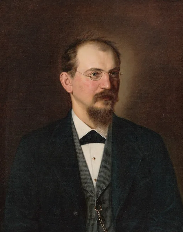 Portrait Of Mudr Michal Mandelik Wall Art by Kornel Bohúň - High-Resolution Digital Print