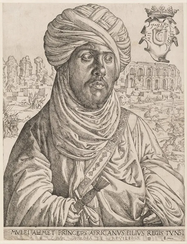 Portrait Of Mulay Ahmad