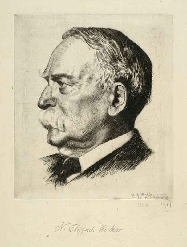 Portrait Of N Clifford Ricker