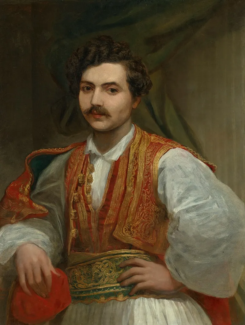 Portrait Of Nicolas Ionides 1815 1873