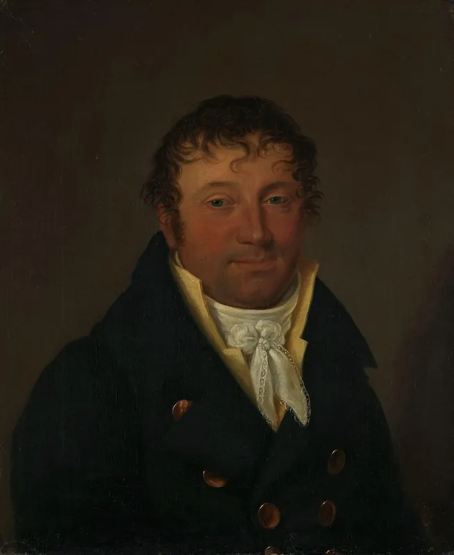 Portrait Of Ole Leuthen Ring Wall Art by Jacob Munch - High-Resolution Digital Print
