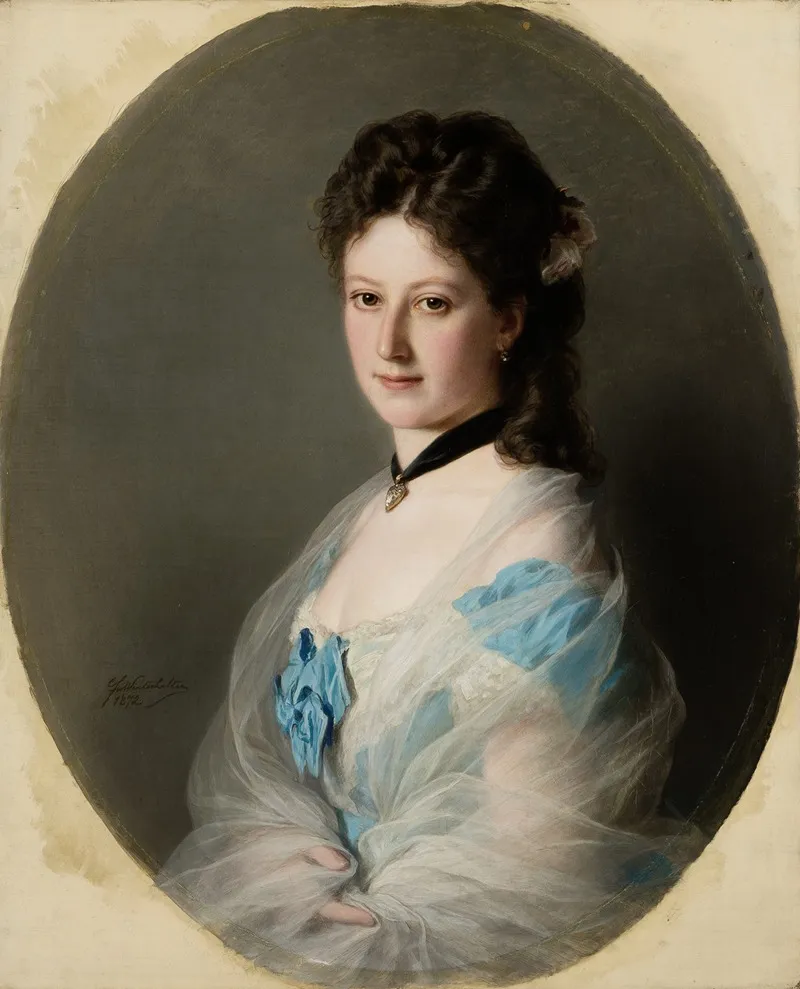 Portrait Of Olga Von Grunelius