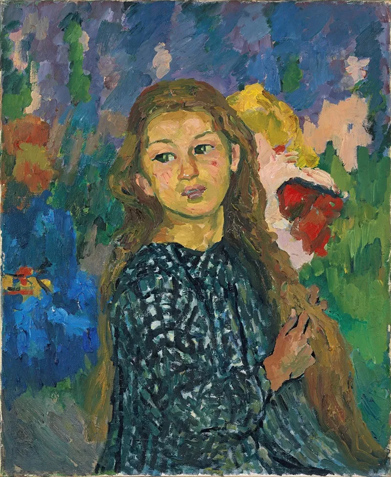 Portrait Of Ottilia Giacometti