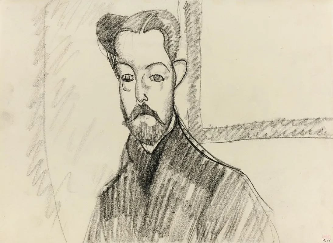 Portrait Of Paul Alexandre Wall Art by Amedeo Modigliani - High-Resolution Digital Print