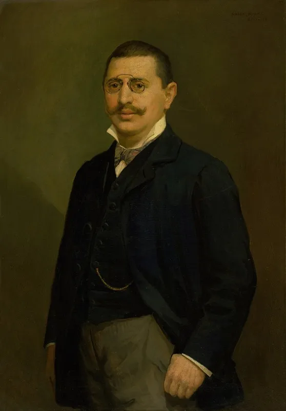 Portrait Of Pavel Halmi