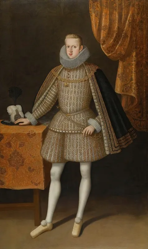 Portrait Of Philip Iv Of Spain 1605 1665 Wall Art by Rodrigo de Villandrando - High-Resolution Digital Print
