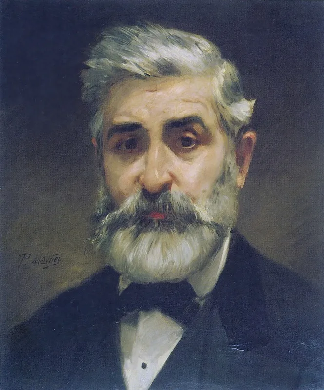 Portrait Of Philippe Chaperon Wall Art by Paul Mathey - High-Resolution Digital Print