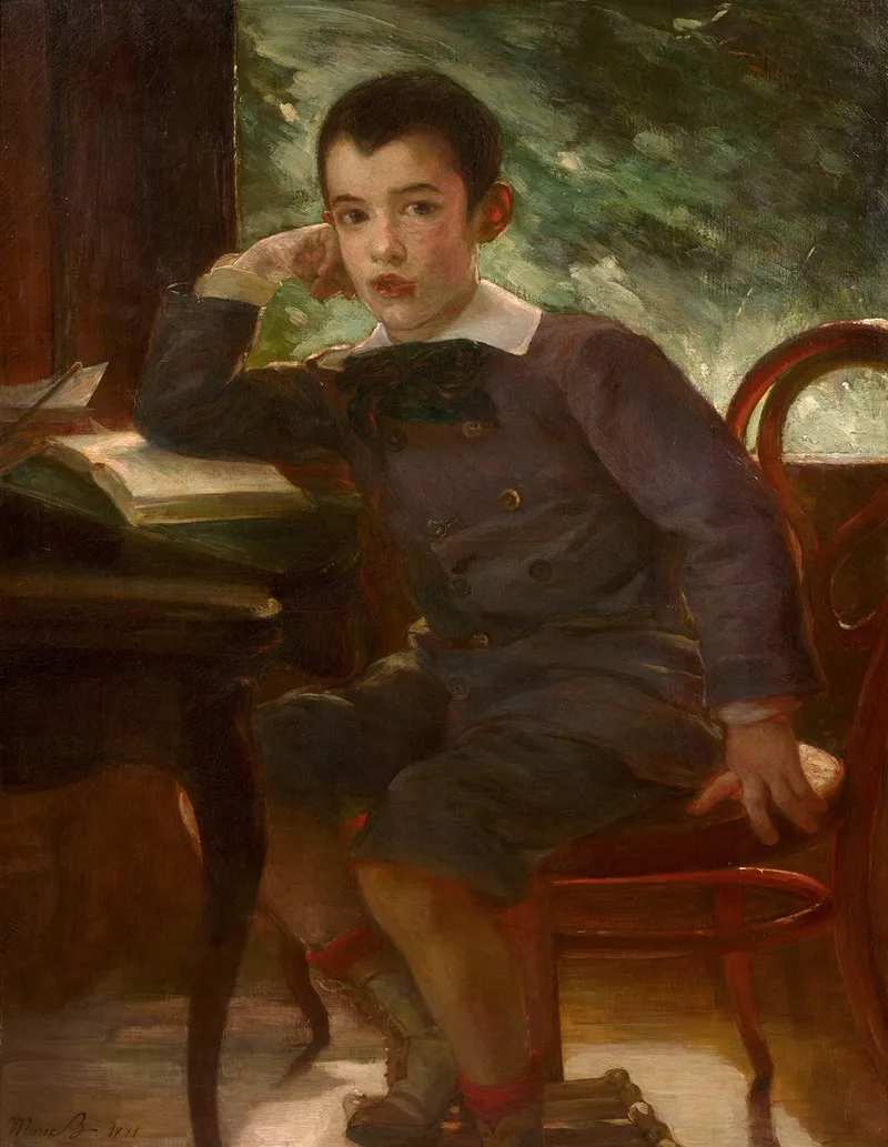 Portrait Of Pierre Bracquemond As A Child