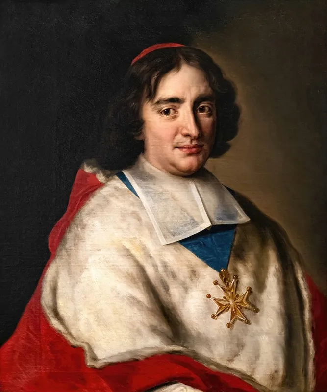 Portrait Of Pierre De Bonzi Cardinal Archbishop Of Narbonne Wall Art by Jean-François de Troy - High-Resolution Digital Print
