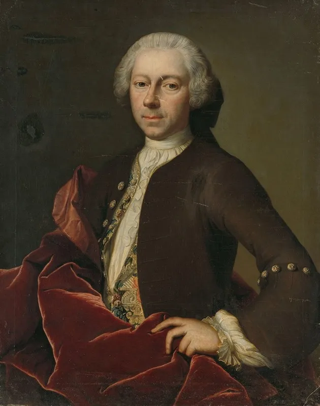 Portrait Of Pieter Parker Alderman Burgomaster And Councilor Of Goes Wall Art by B. Monmorency - High-Resolution Digital Print