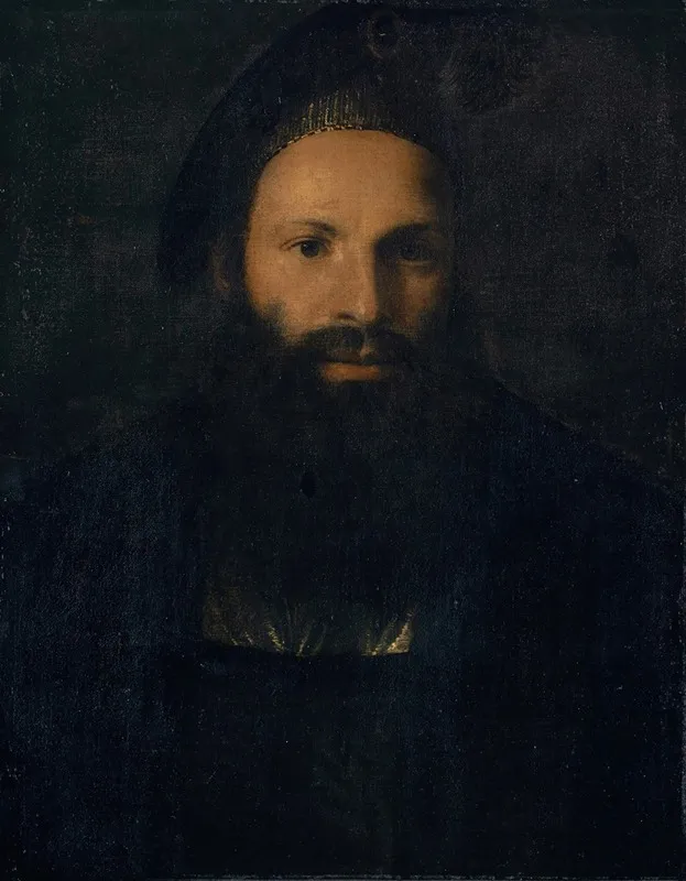 Portrait Of Pietro Aretino Wall Art by Titian - High-Resolution Digital Print