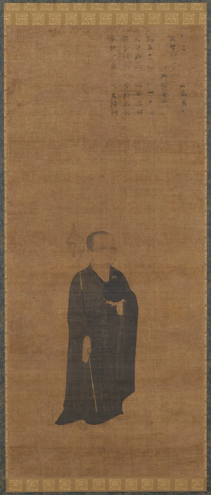 Portrait Of Priest Dazhi 1048 1116 Master Of Law Wall Art by Liu Tao - High-Resolution Digital Print
