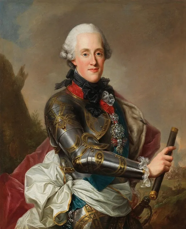 Portrait Of Prince Albert Casimir Of Sachsen Teschen 1738 1822