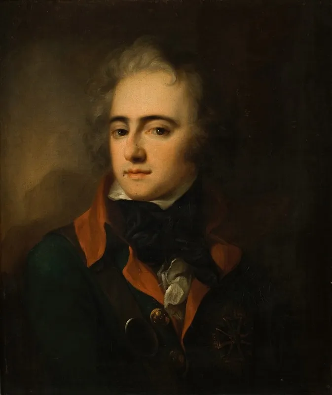 Portrait Of Prince Jozef Poniatowski Wall Art by Josef Grassi - High-Resolution Digital Print