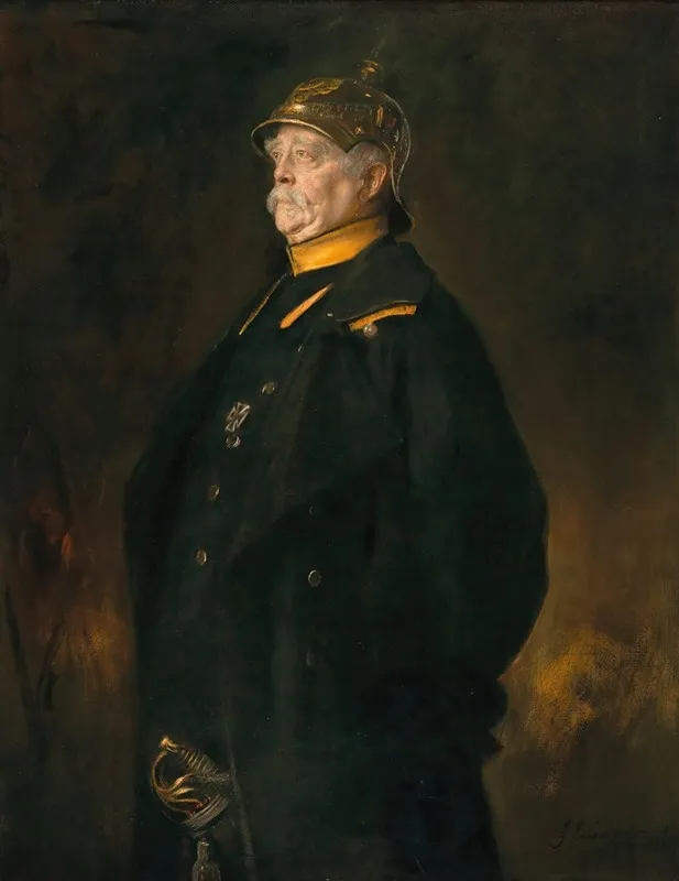 Portrait Of Prince Otto Von Bismarck 1815 1898