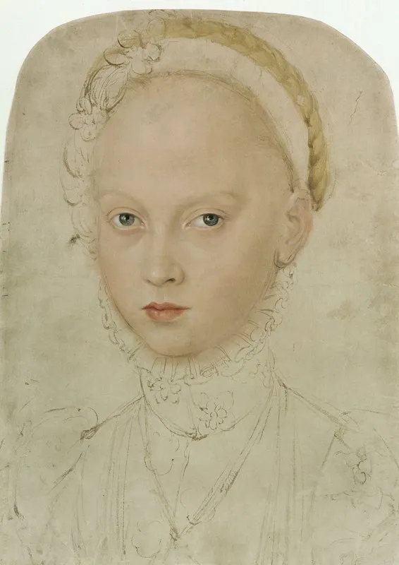 Portrait Of Princess Elisabeth Of Saxony Wall Art by Lucas Cranach the Younger - High-Resolution Digital Print