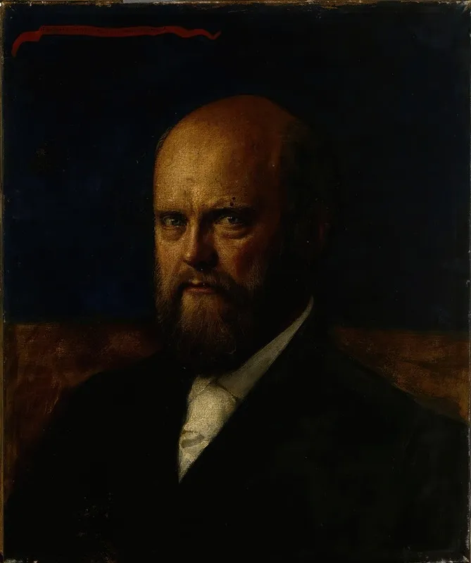 Portrait Of Professor E R Neovius