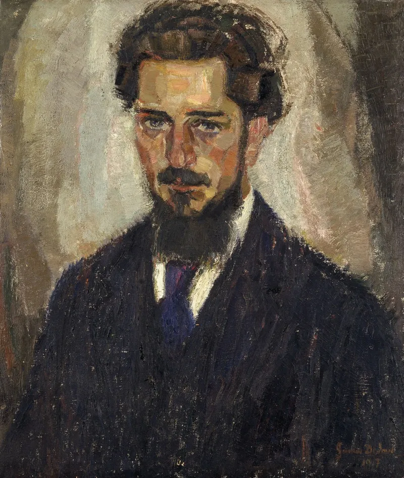 Portrait Of Professor Leo Van Puyvelde