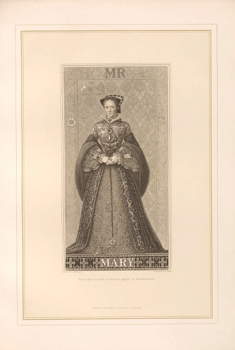 Portrait Of Queen Mary Wall Art by Thomas Archer - High-Resolution Digital Print
