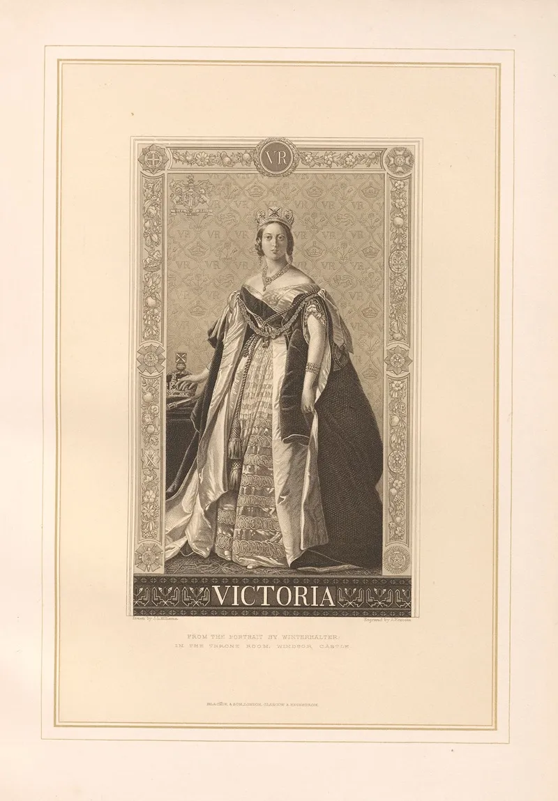 Portrait Of Queen Victoria 3 Wall Art by Thomas Archer - High-Resolution Digital Print