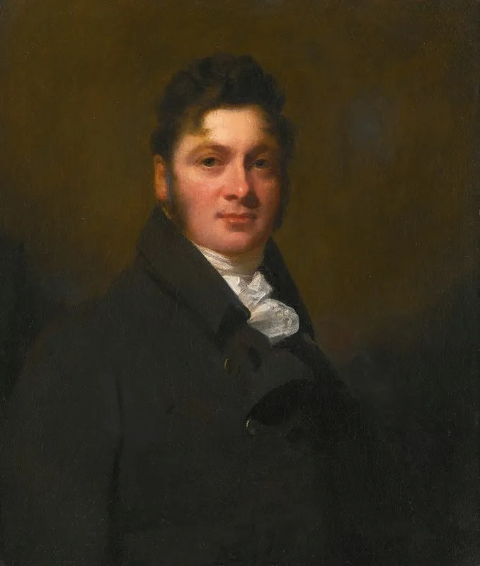 Portrait Of Ralph Anthony Ironside Of Tannochside Lanarkshire Wall Art by Sir Henry Raeburn - High-Resolution Digital Print