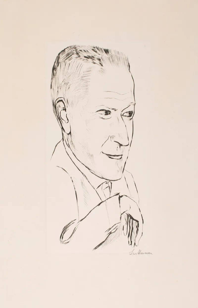 Portrait Of Reinhard Piper