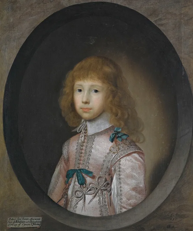 Portrait Of Robert Lord Bruce Later 2nd Earl Of Elgin And 1st Earl Of Ailesbury 1626 1685
