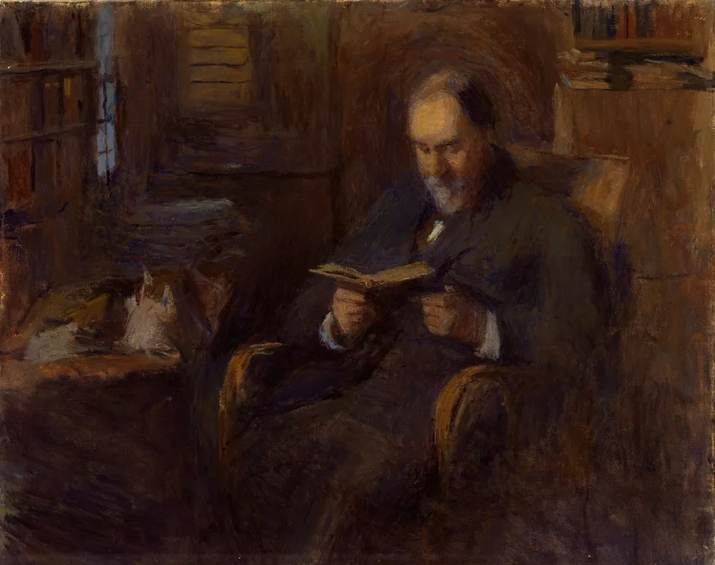 Portrait Of Sanford Saltus Of New York