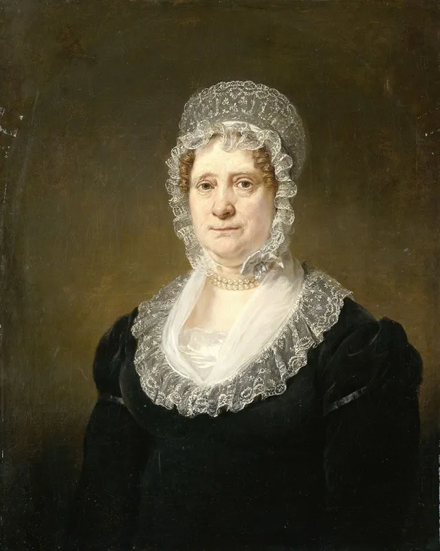 Portrait Of Sara De Haan Widow Of The Amsterdam Underwriter Cornelis Hartsen
