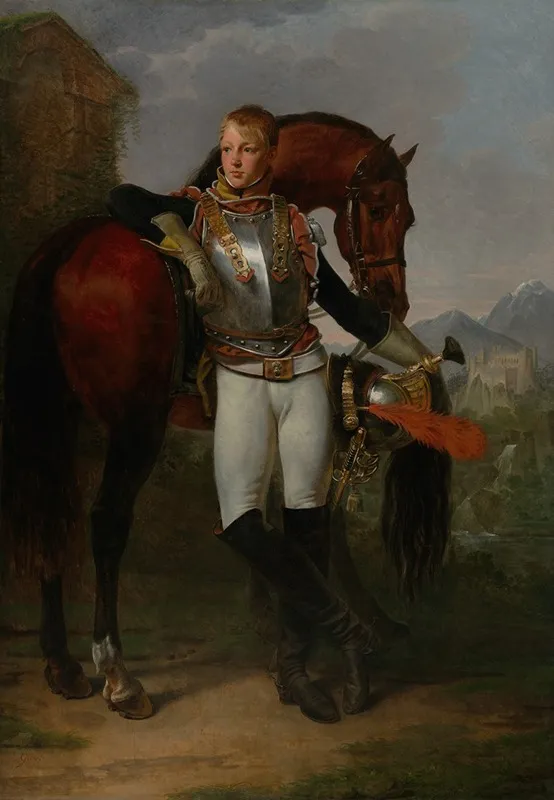 Portrait Of Second Lieutenant Charles Legrand