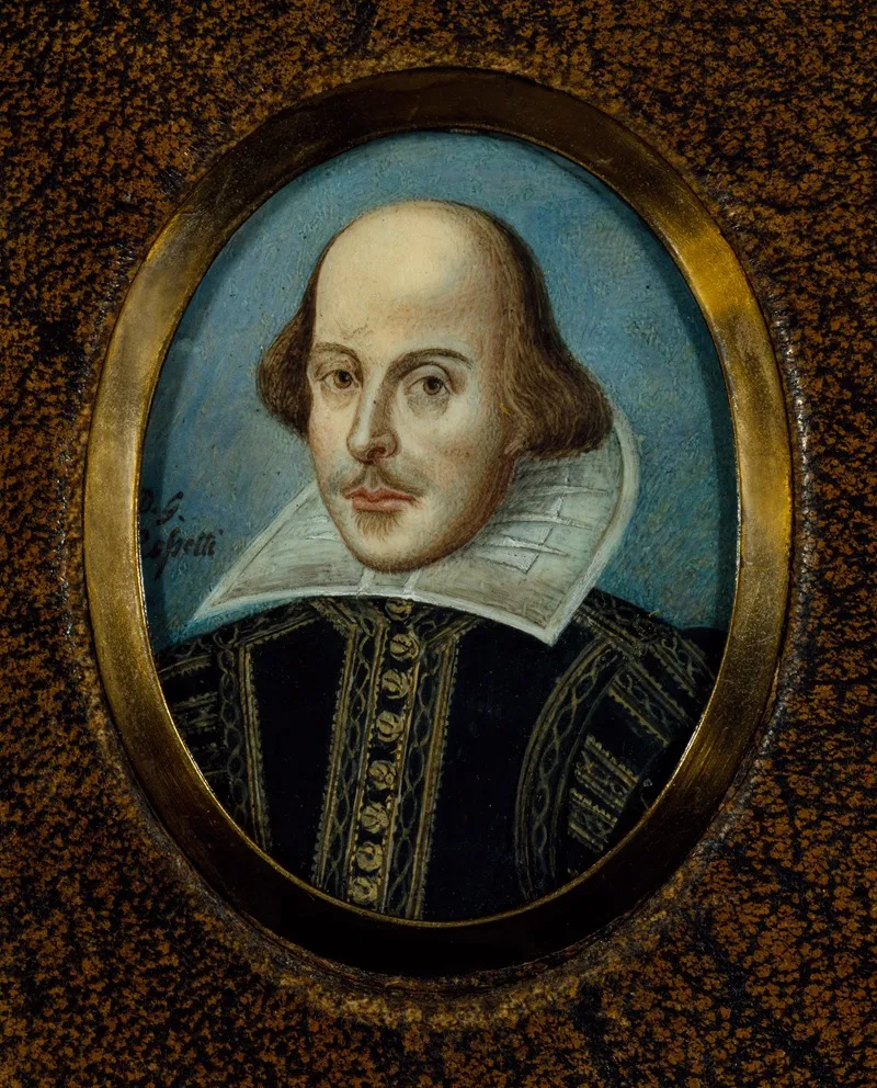 Portrait Of Shakespeare 4 Wall Art by Dante Gabriel Rossetti - High-Resolution Digital Print