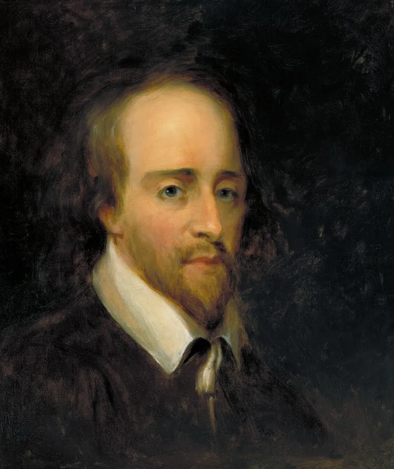 Portrait Of Shakespeare 5 Wall Art by Thomas Sully - High-Resolution Digital Print