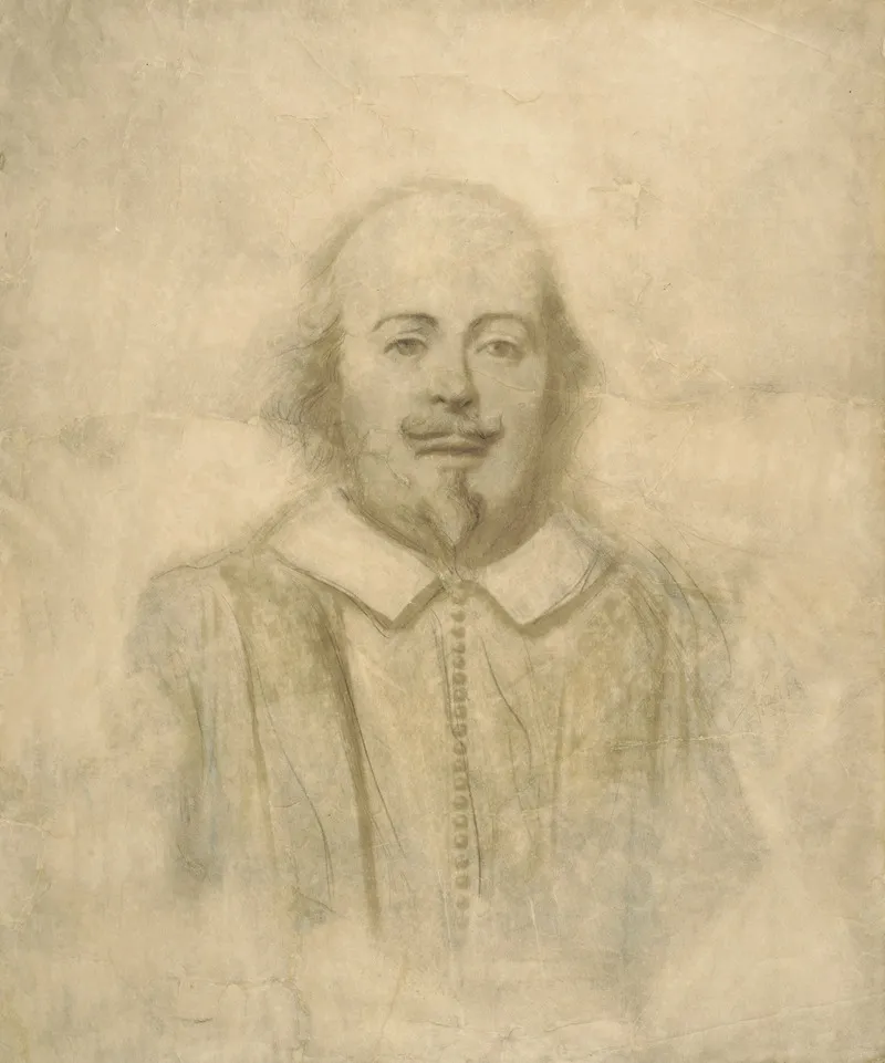 Portrait Of Shakespeare After Stratford Bust
