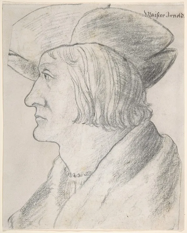 Portrait Of Simon Von Liebenstein Wall Art by Hans Schwarz - High-Resolution Digital Print