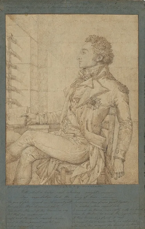 Portrait Of Sir Sidney Smith In The Temple Prison