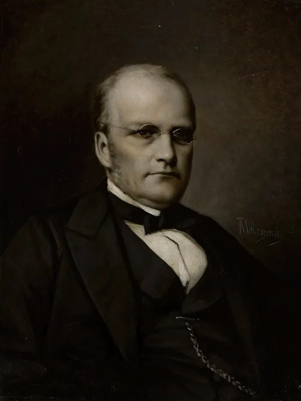 Portrait Of Stanislaw Moniuszko Wall Art by Tytus Maleszewski - High-Resolution Digital Print