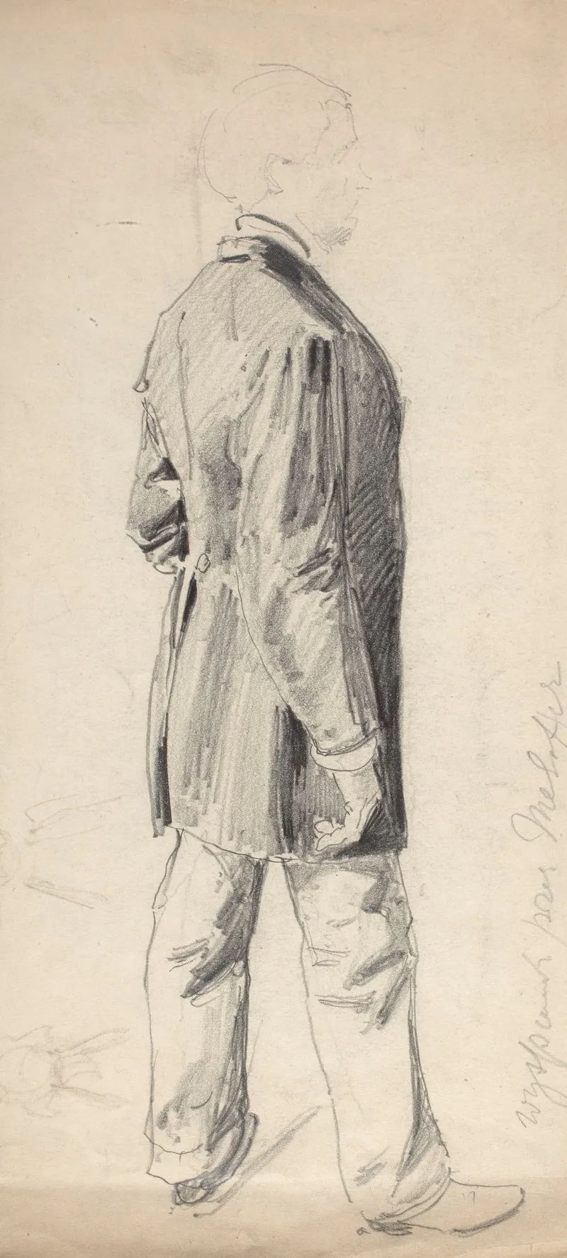Portrait Of Stanislaw Wyspianski Standing Sideways