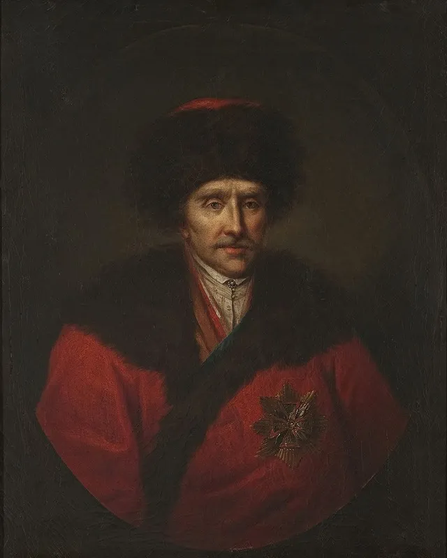 Portrait Of Teodor Szydlowski D 1796 Voivode Of Plock