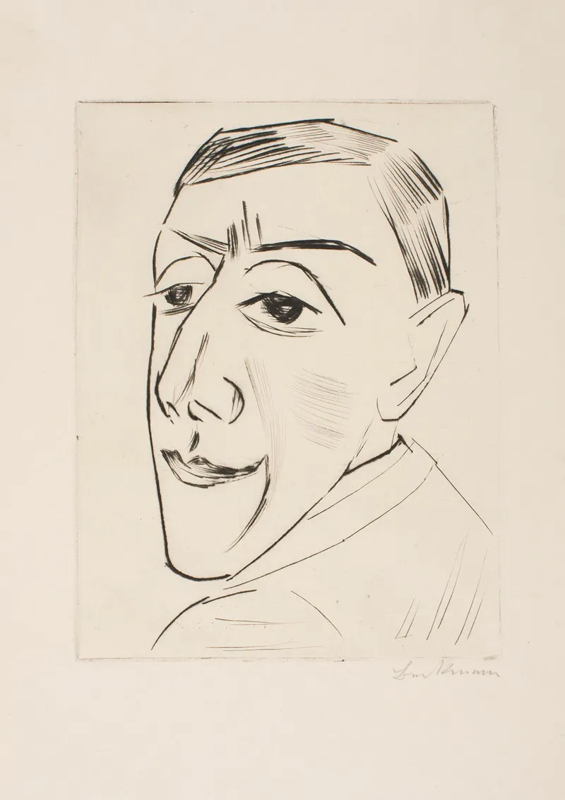Portrait Of The Actor N M Zeretelli 2