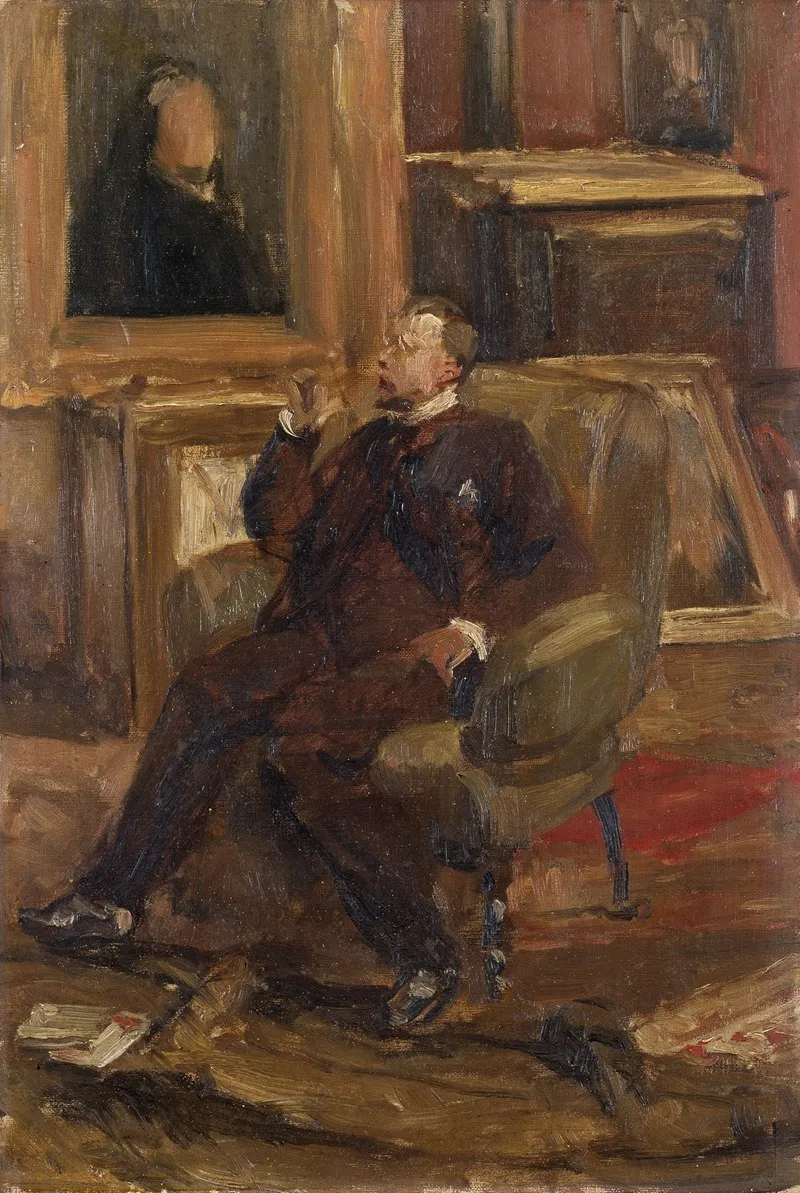 Portrait Of The Artist Armand Heins