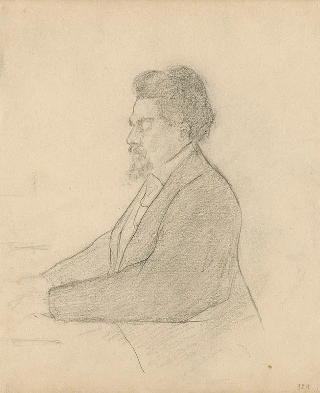 Portrait Of The Artist Jan Toorop