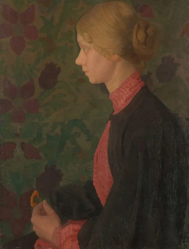 Portrait Of The Artist Ragnhild Lalla Hvalstad
