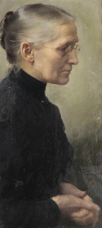 Portrait Of The Artists Mother 11