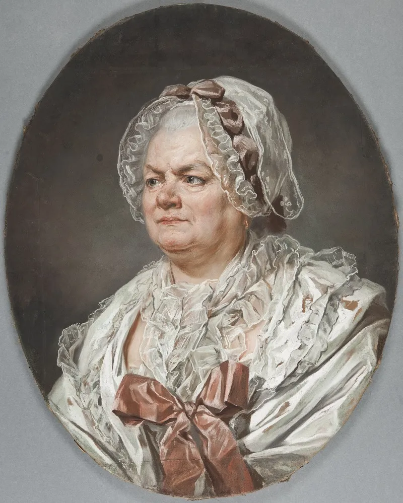 Portrait Of The Artists Mother 12 Wall Art by Joseph Ducreux - High-Resolution Digital Print