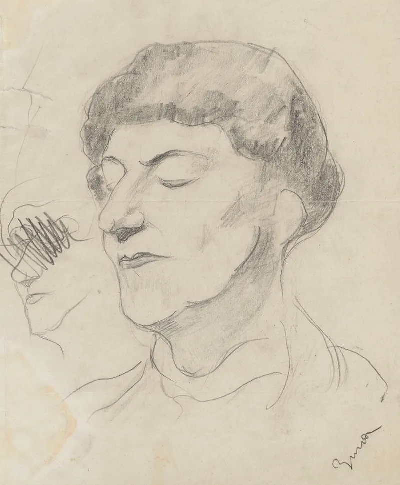 Portrait Of The Artists Mother Michalina Waliszewska 2