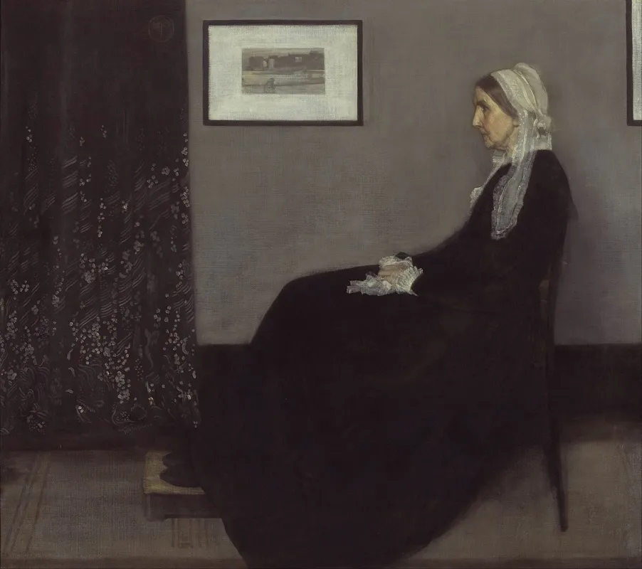 Portrait Of The Artists Mother Wall Art by James Abbott McNeill Whistler - High-Resolution Digital Print