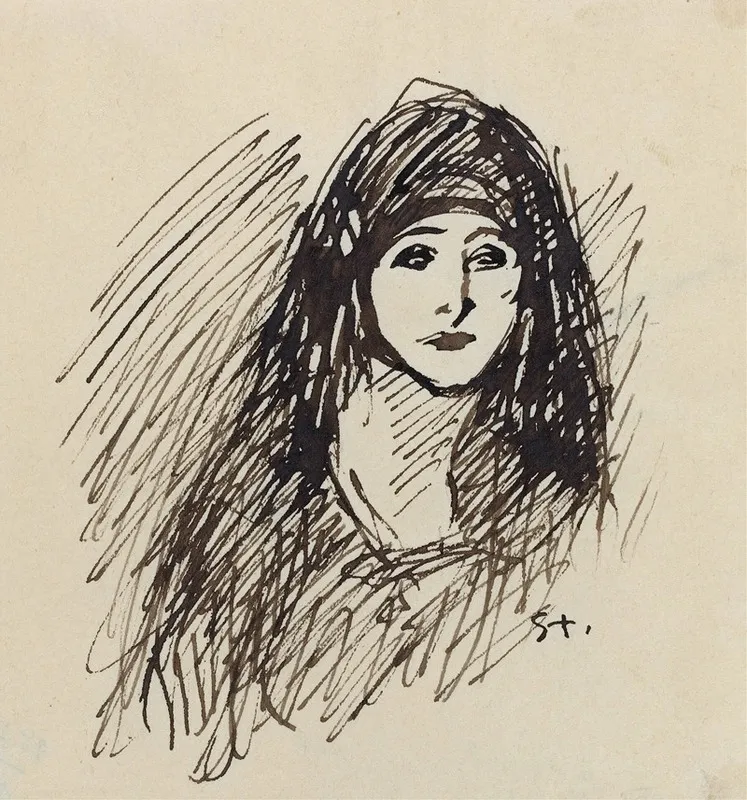Portrait Of The Artists Wife 3