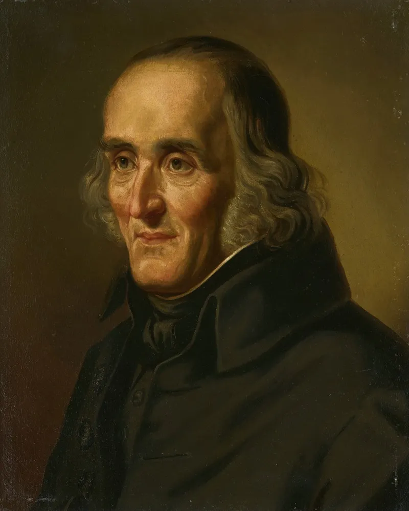 Portrait Of The Dean Of The Cathedral Dr Johann Baptist Von Hirscher Wall Art by Sebastian Luz - High-Resolution Digital Print